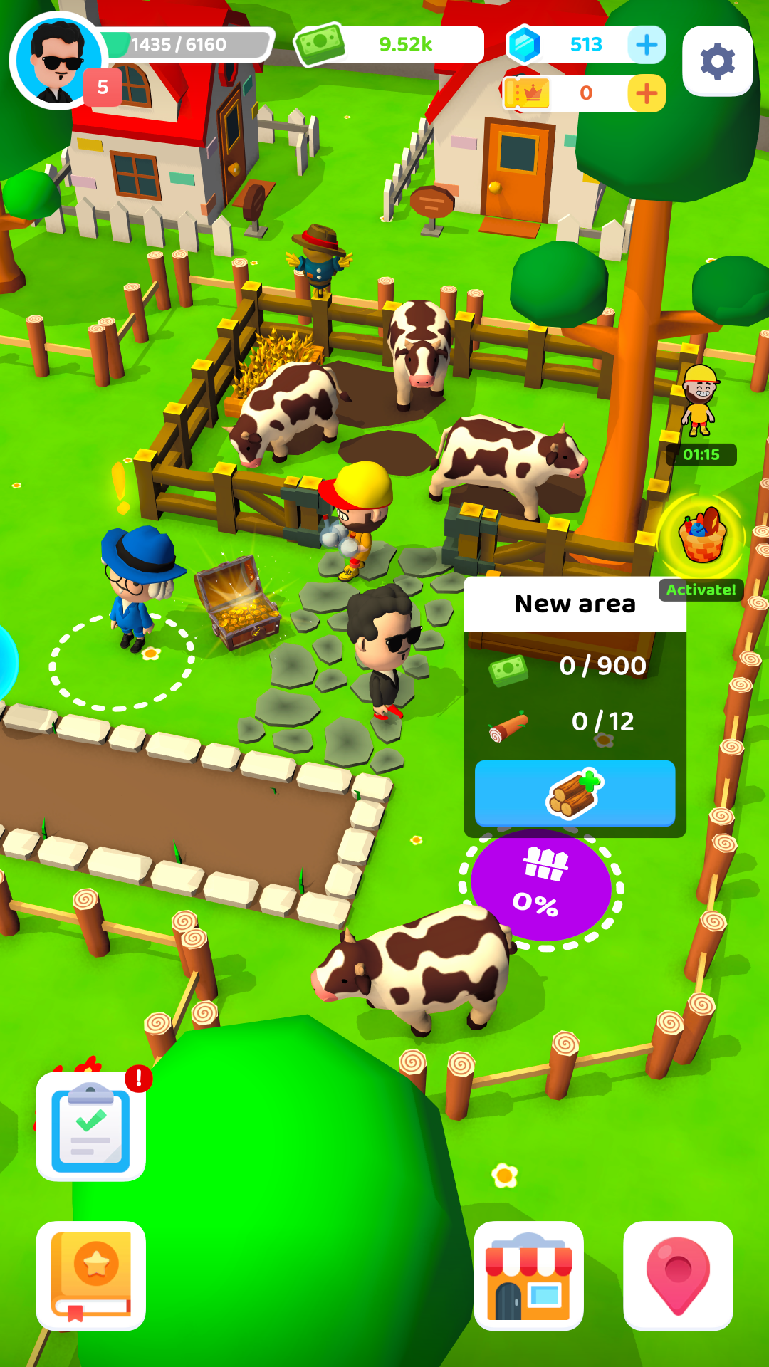 Mini Market Adventure - Tycoon Game Screenshot