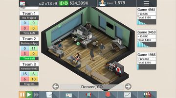 Game Studio Tycoon 3 Game Screenshot