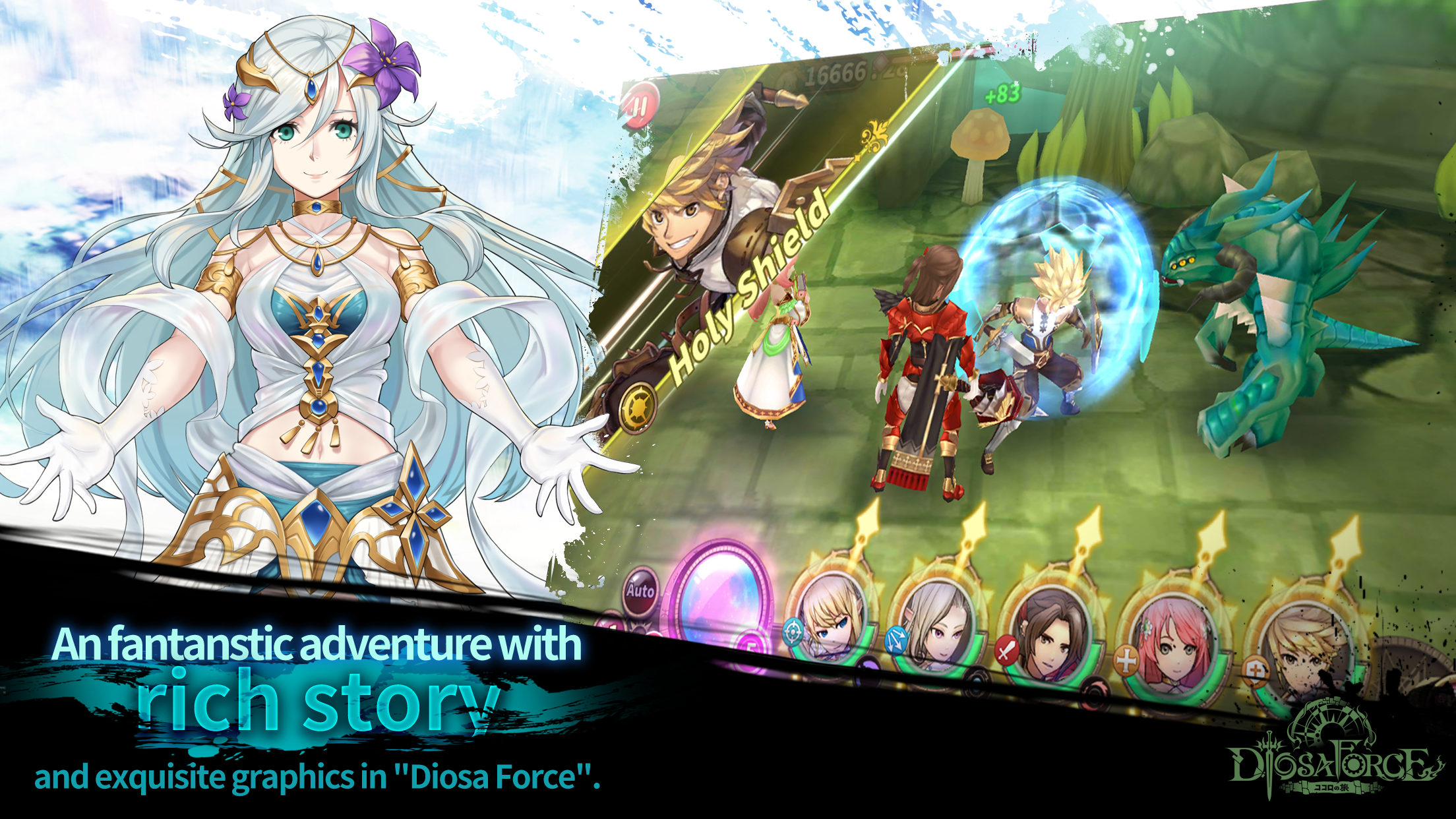Diosa Force II Elemental Order Game Screenshot