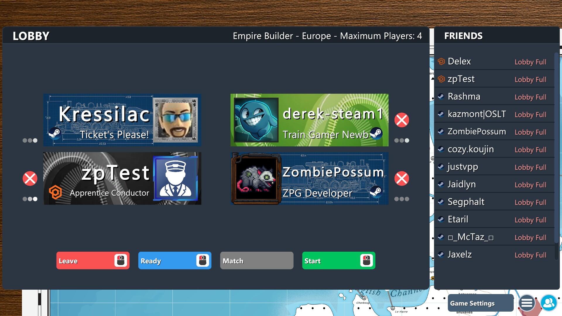 Empire Builder - Europe Game Screenshot