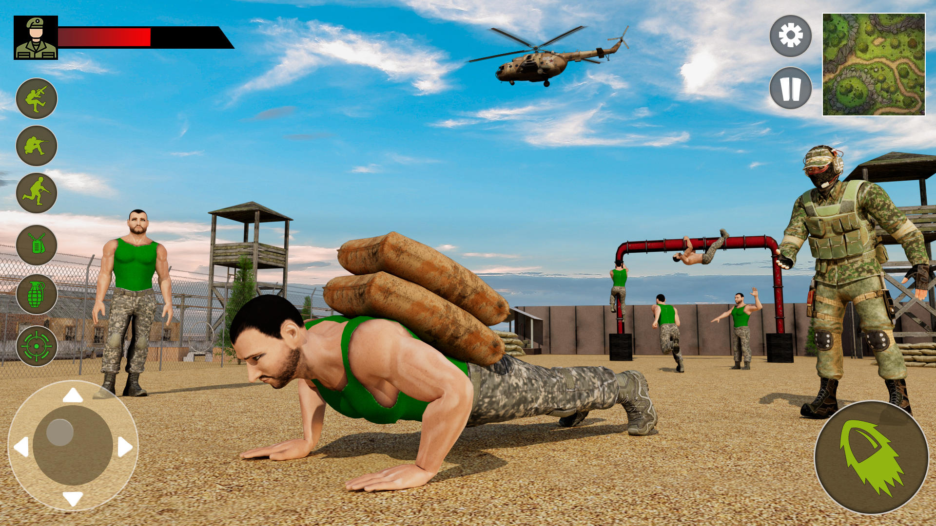 US Military Academy Army Games Game Screenshot