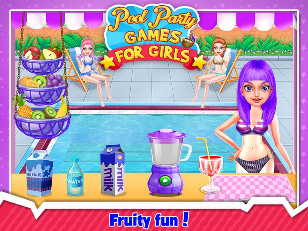 Pool Party Games For Girls - Summer Party 2019遊戲截圖