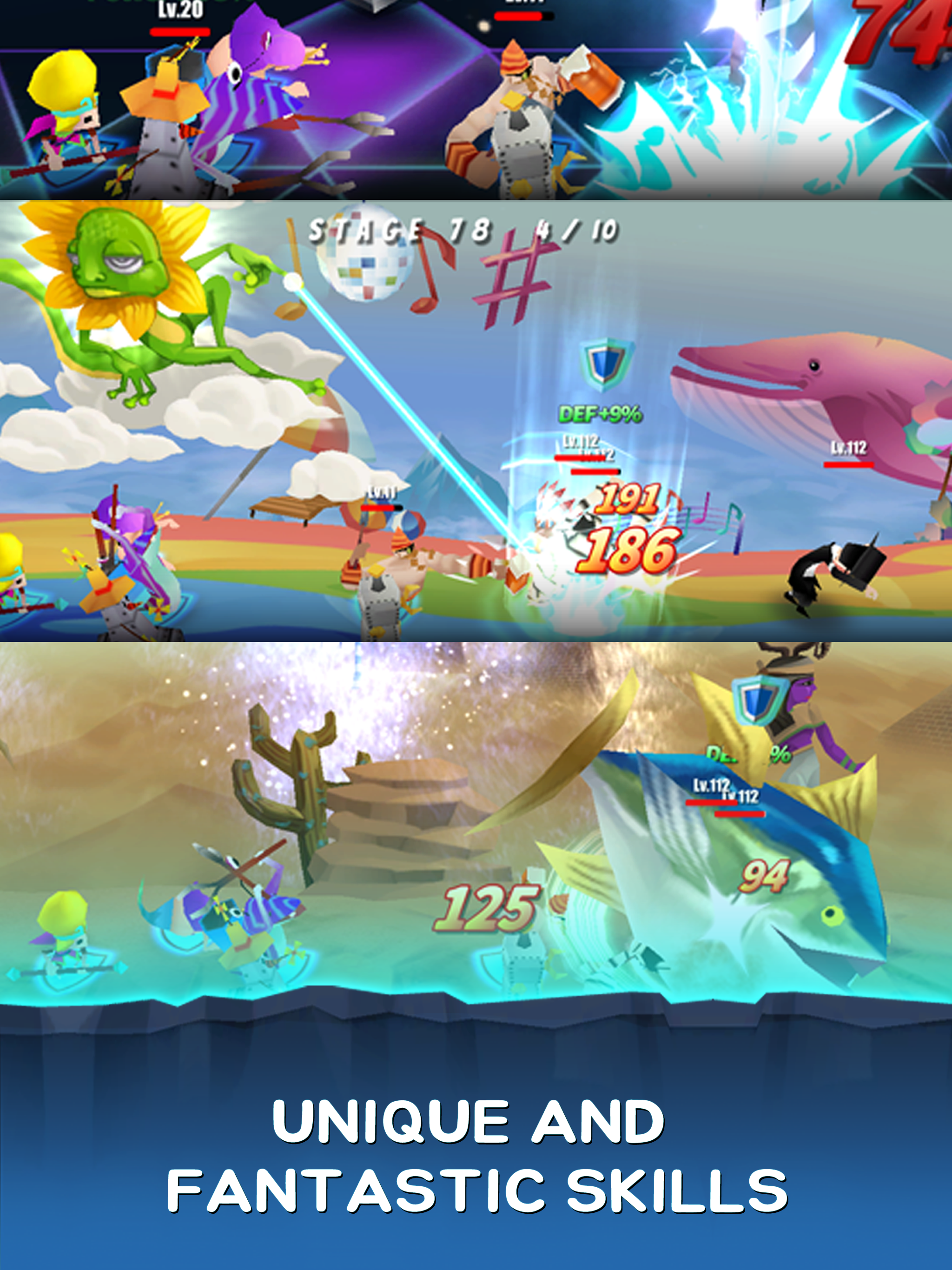 Fantalong - Funny Heroes Adventure Game Screenshot