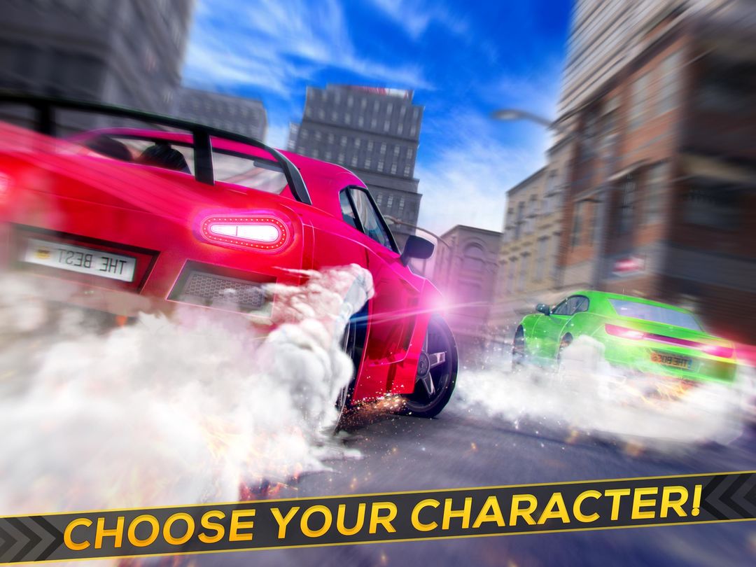 자동차 레이싱 속도 시뮬레이터  :  시티 드리프트 도전 게임 스크린 샷