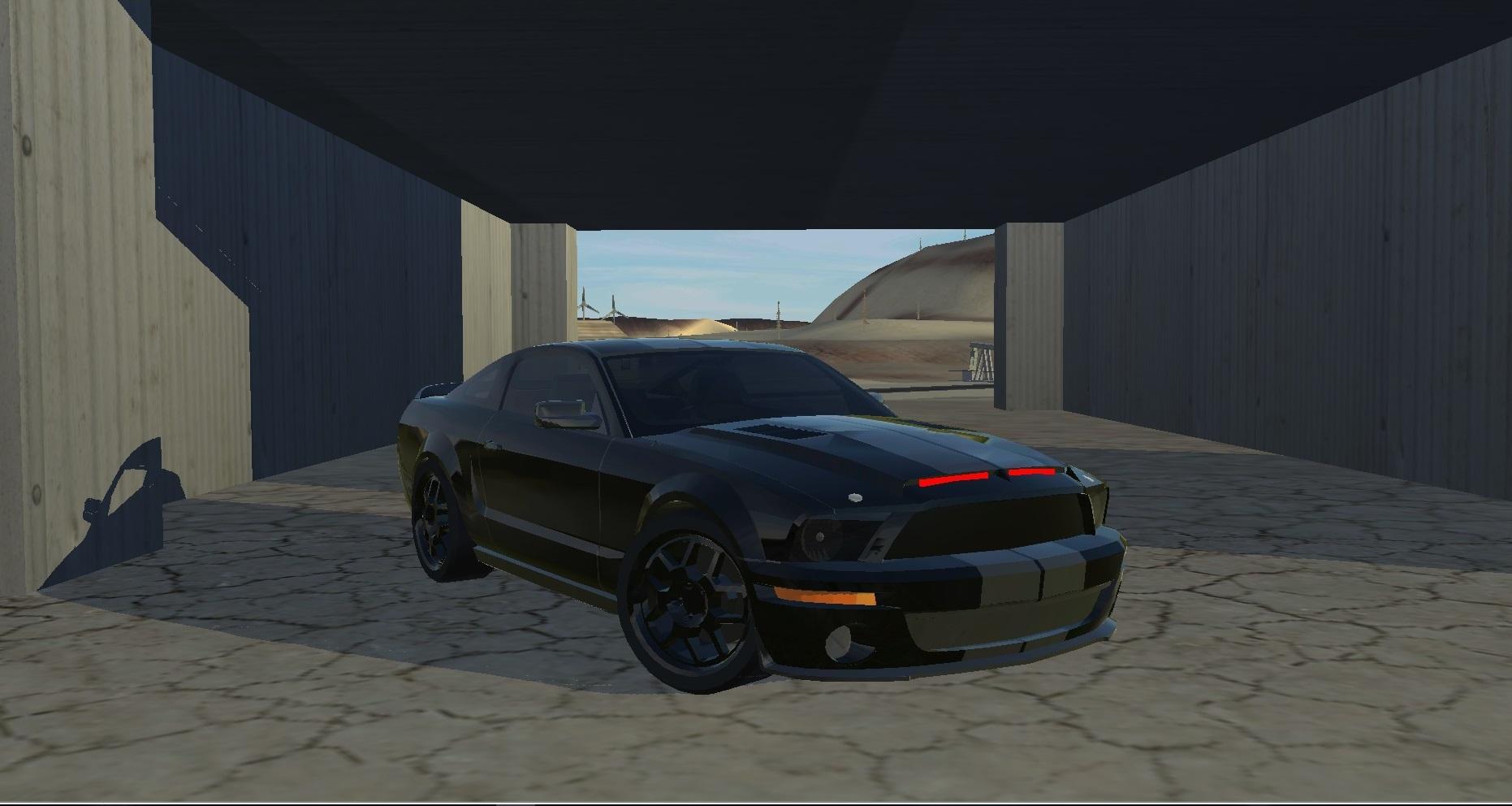 Modern American Muscle Cars Game Screenshot