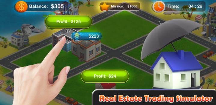 Banner of Real Estate Trading Simulator 1.0.1