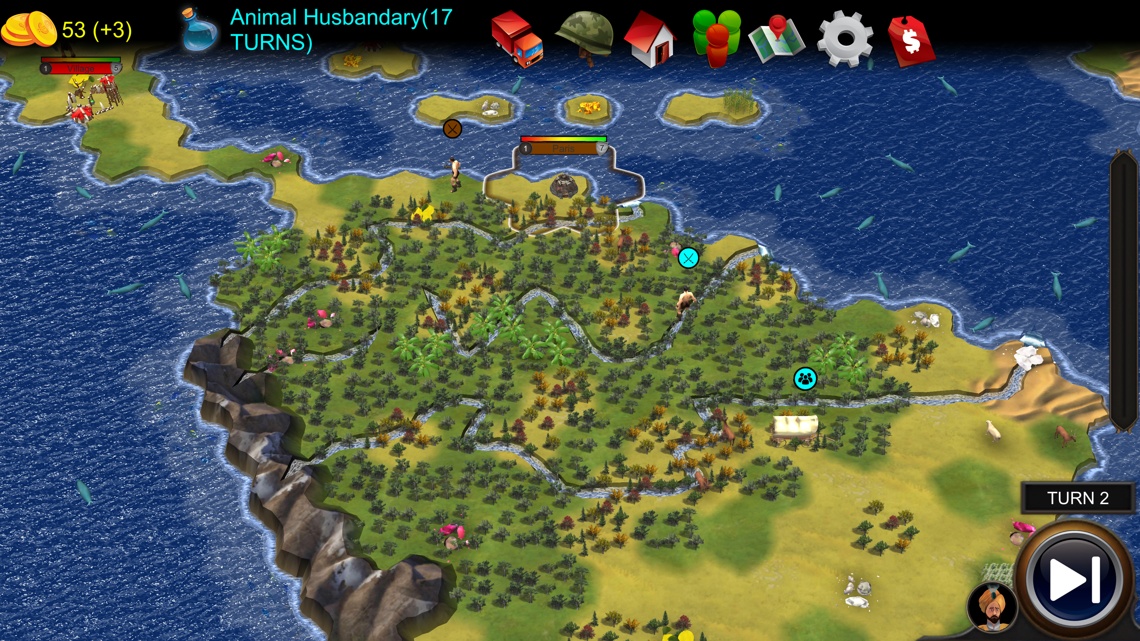 World of Empires 2 Game Screenshot