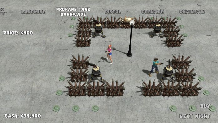 Yet Another Zombie Defense HD screenshot game
