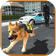 Police Dog Chase Criminel 3D