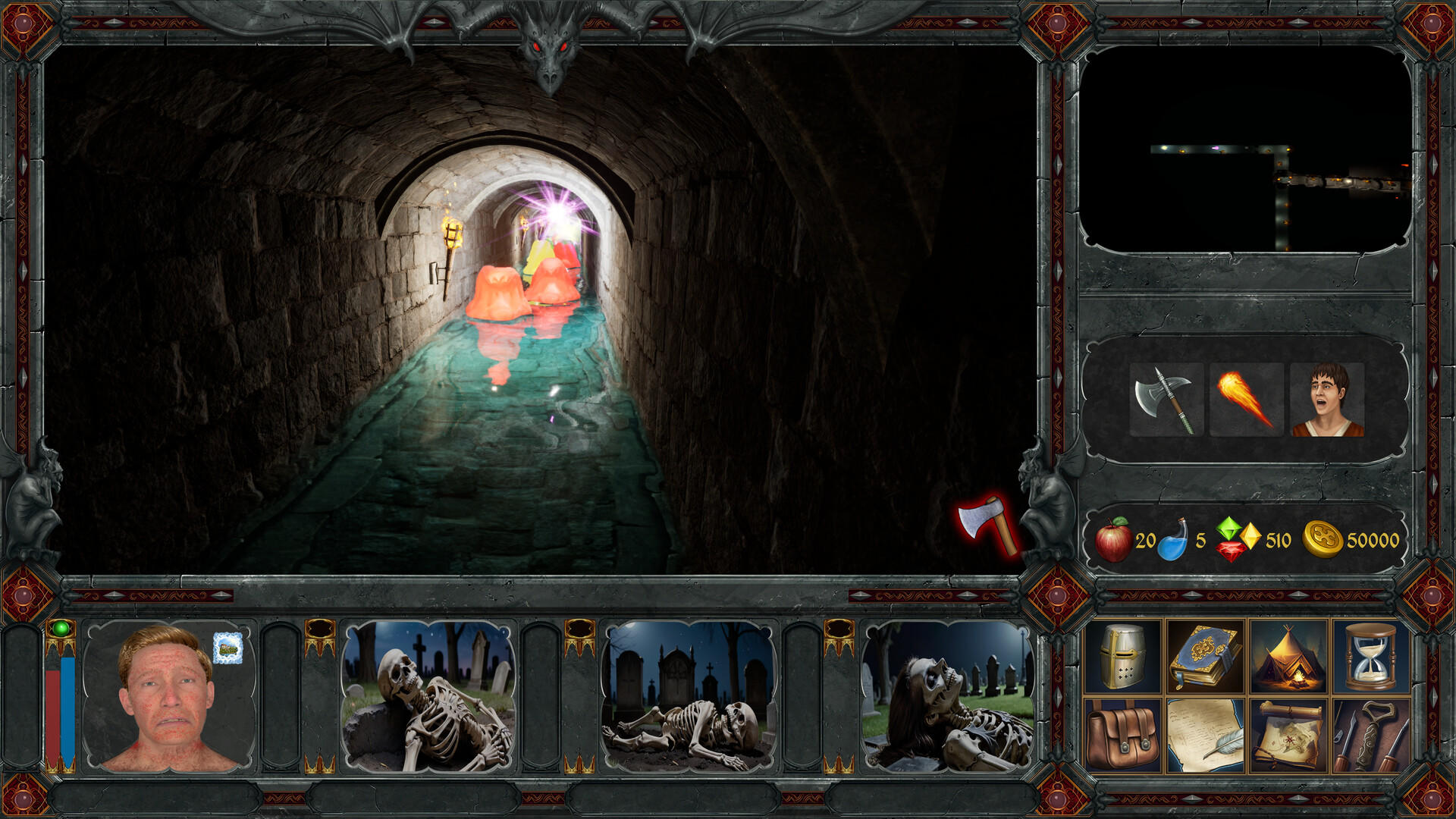 Screenshot of The Magic World 2: Curse of the Ancients