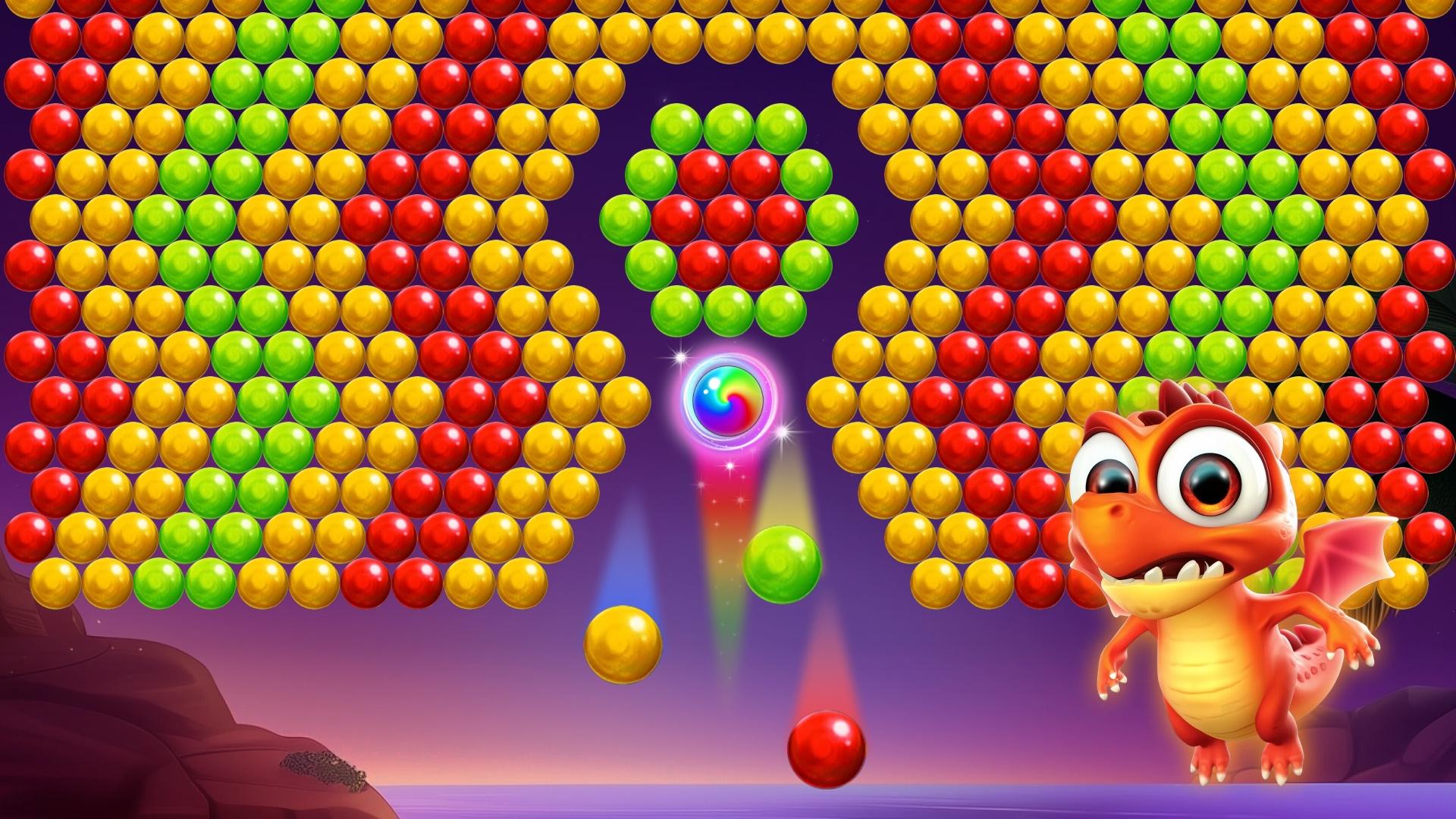 Bubble Shooter Collect Jewels Game Screenshot