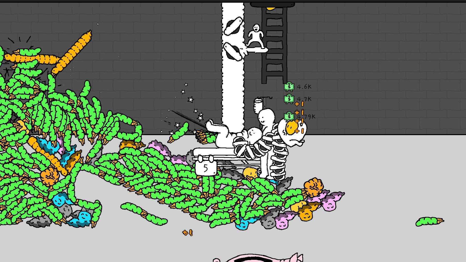 Screenshot of Tingus Goose - Weird Idle Game