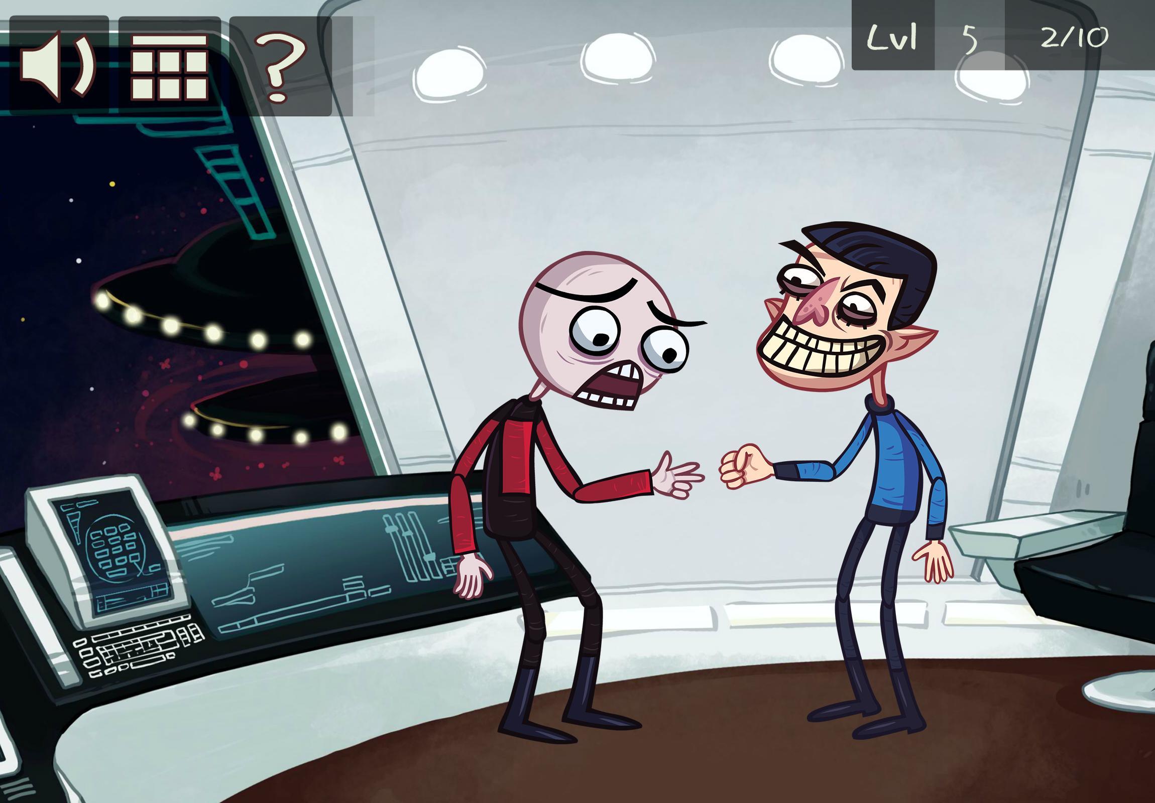 Screenshot of Troll Face Quest: TV Shows