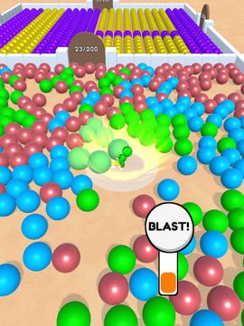 Arcade Ball Blast Game Screenshot