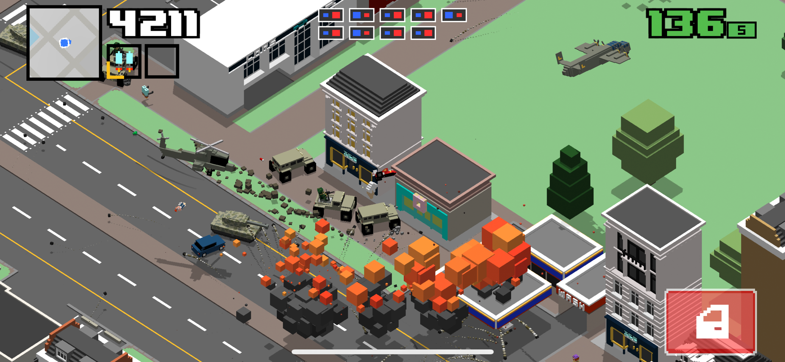 Smashy Road: Wanted 2 Game Screenshot