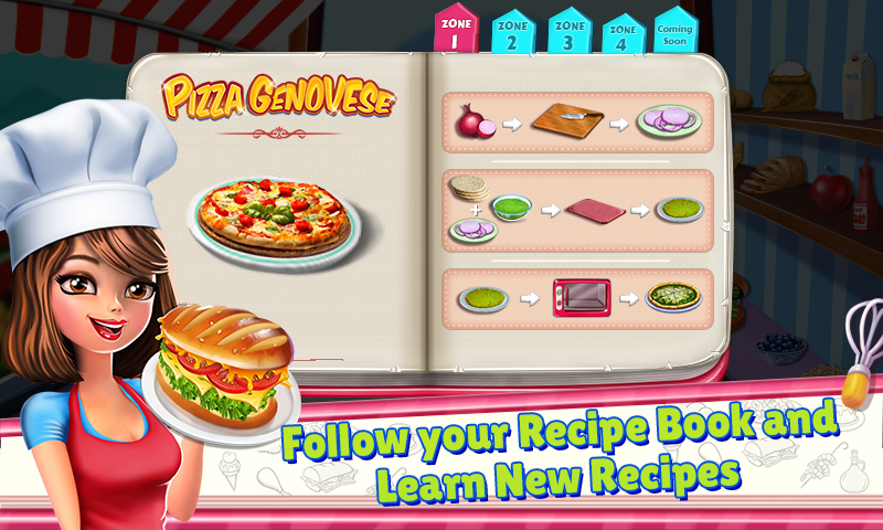 Cooking Chef Emmy's Restaurant Game Screenshot