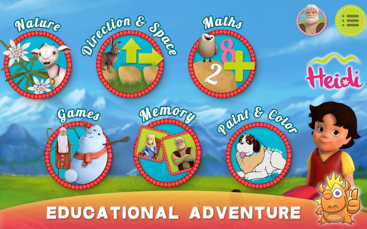 Heidi: best toddler fun games 게임 스크린샷