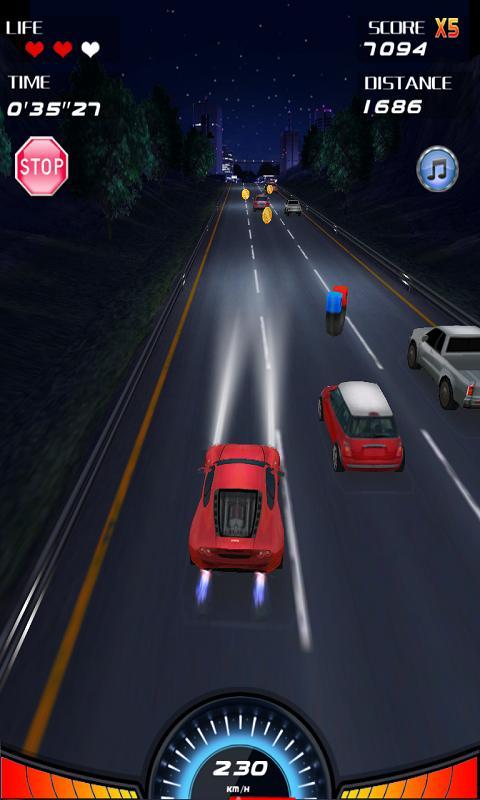Speed Night screenshot game