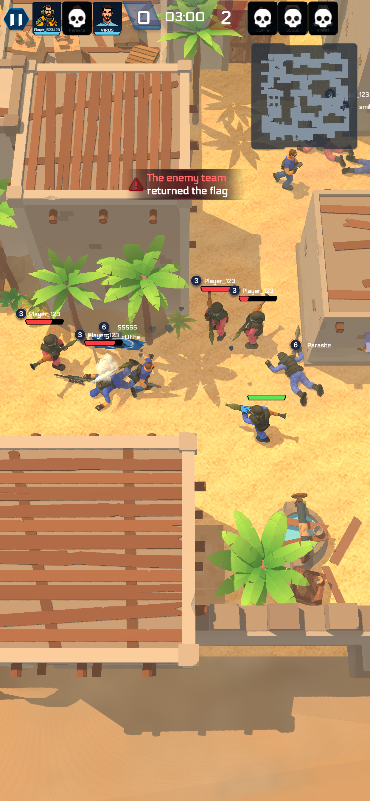Rush Arena Game Screenshot