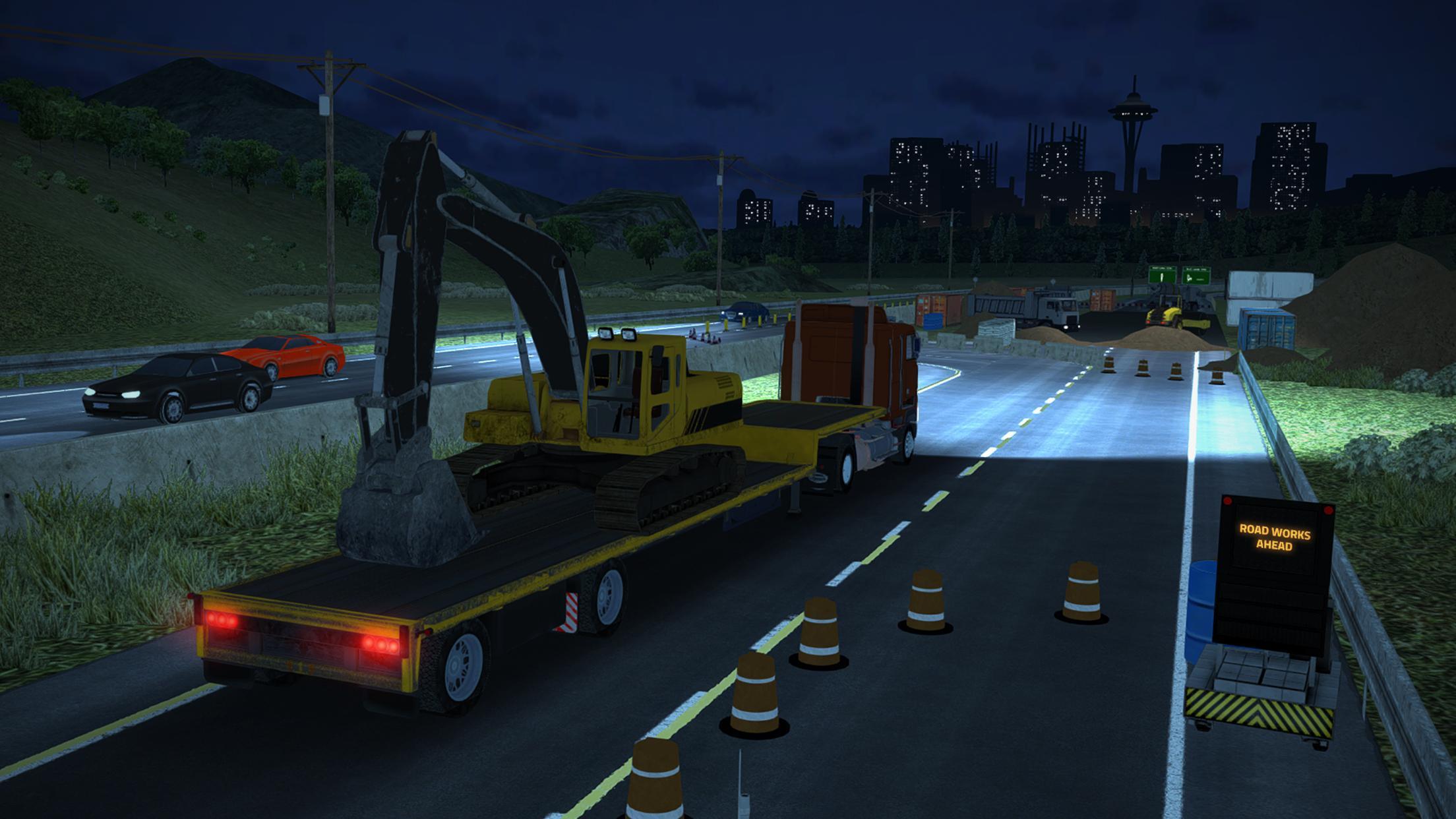 Truck Simulator PRO 2 Game Screenshot