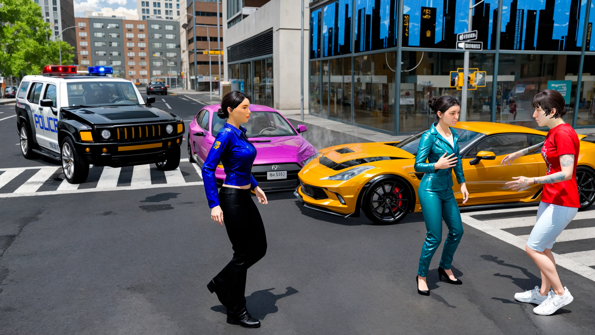 Police Mom Simulator Prison Game Screenshot