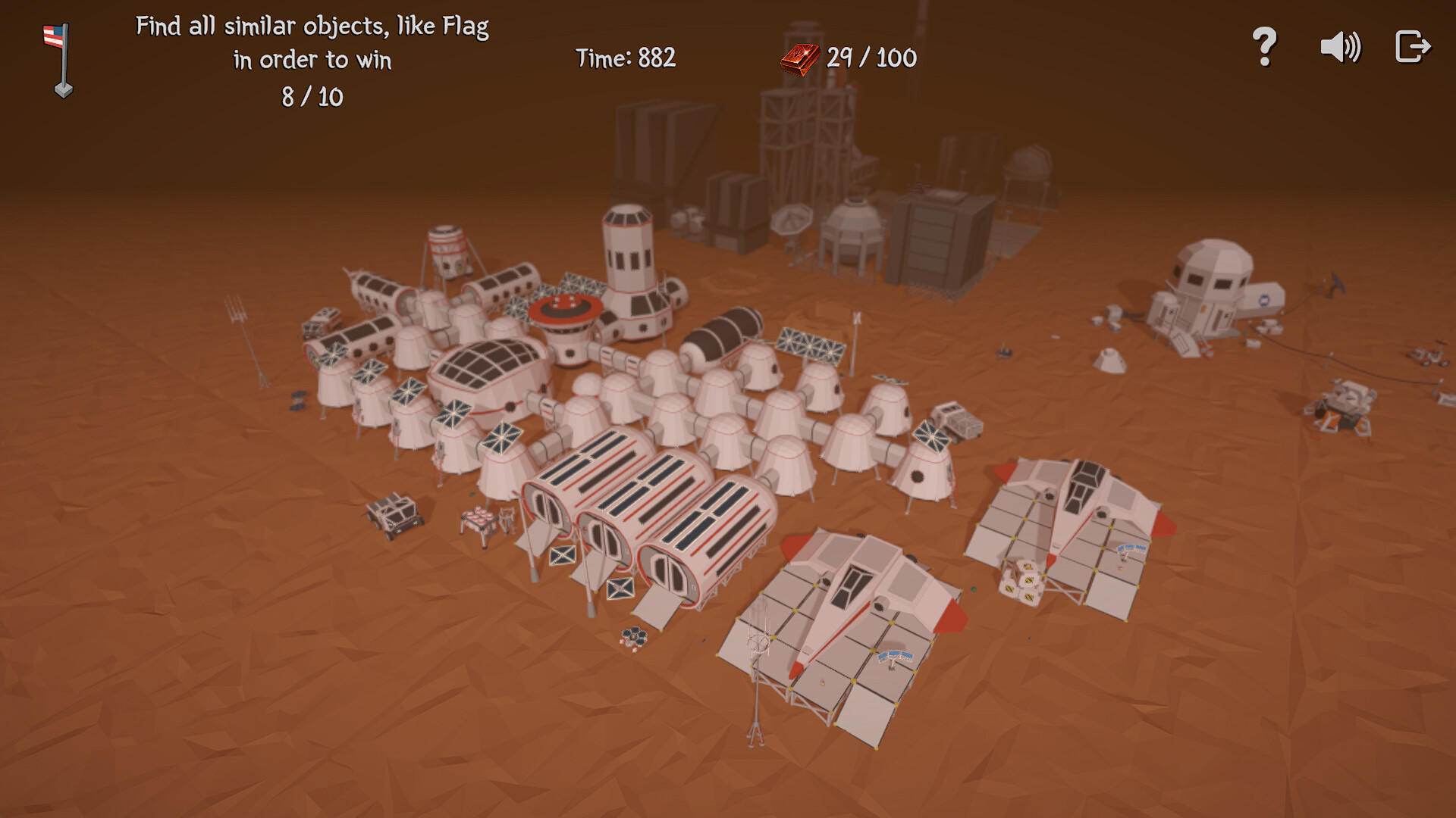 Screenshot of Martian Secrets