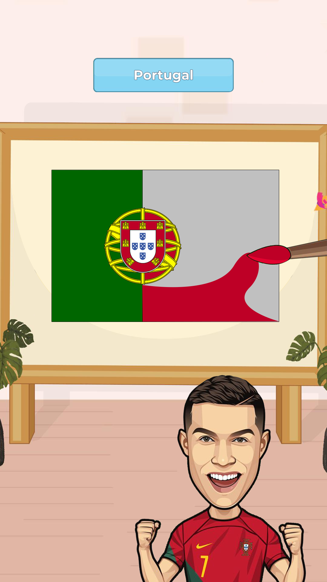 Color The Flag: Paint Puzzle Game Screenshot