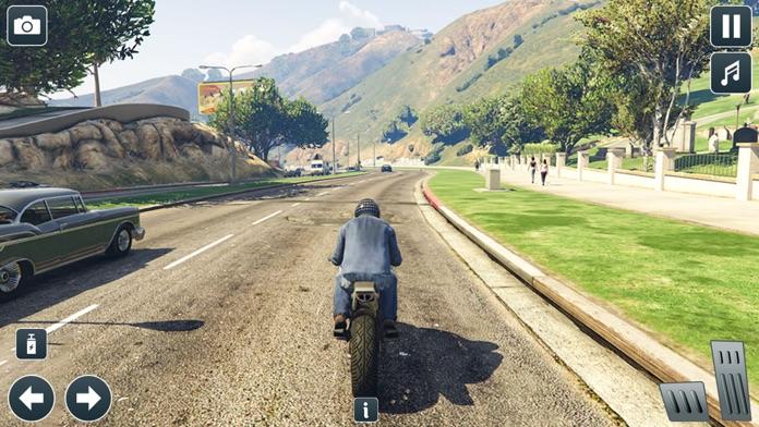 Captura de Tela do Jogo Bike Games: Motorcycle Race 3D