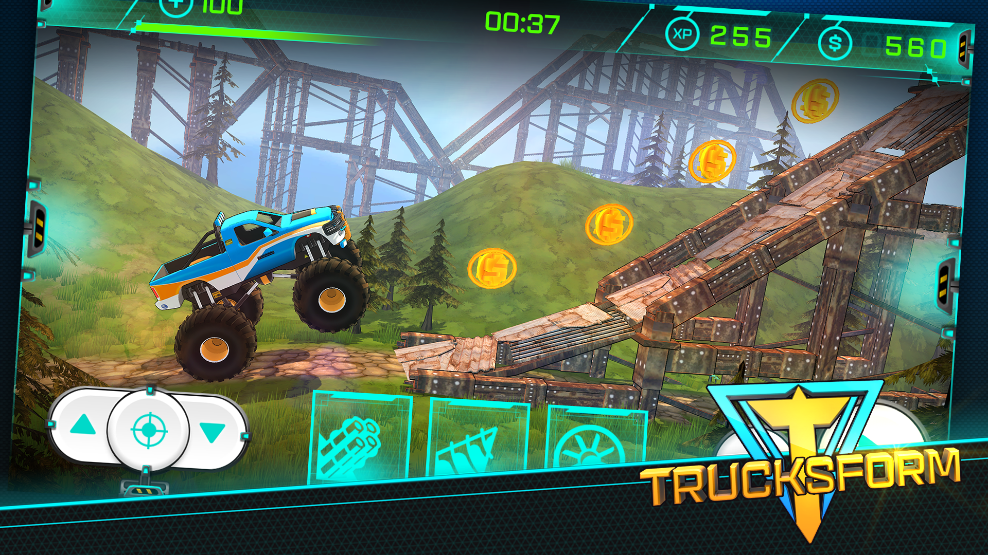 Screenshot of Trucksform