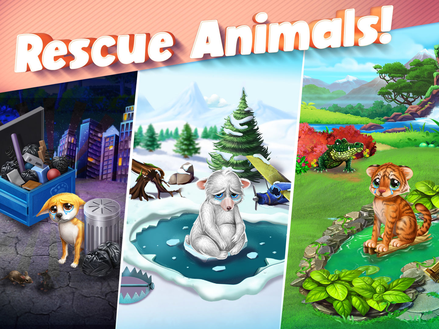 Screenshot of Cook Off: Animal Rescue