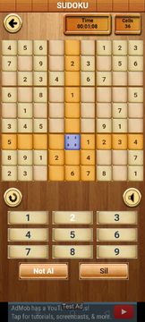 Sudoku Classic Game Screenshot