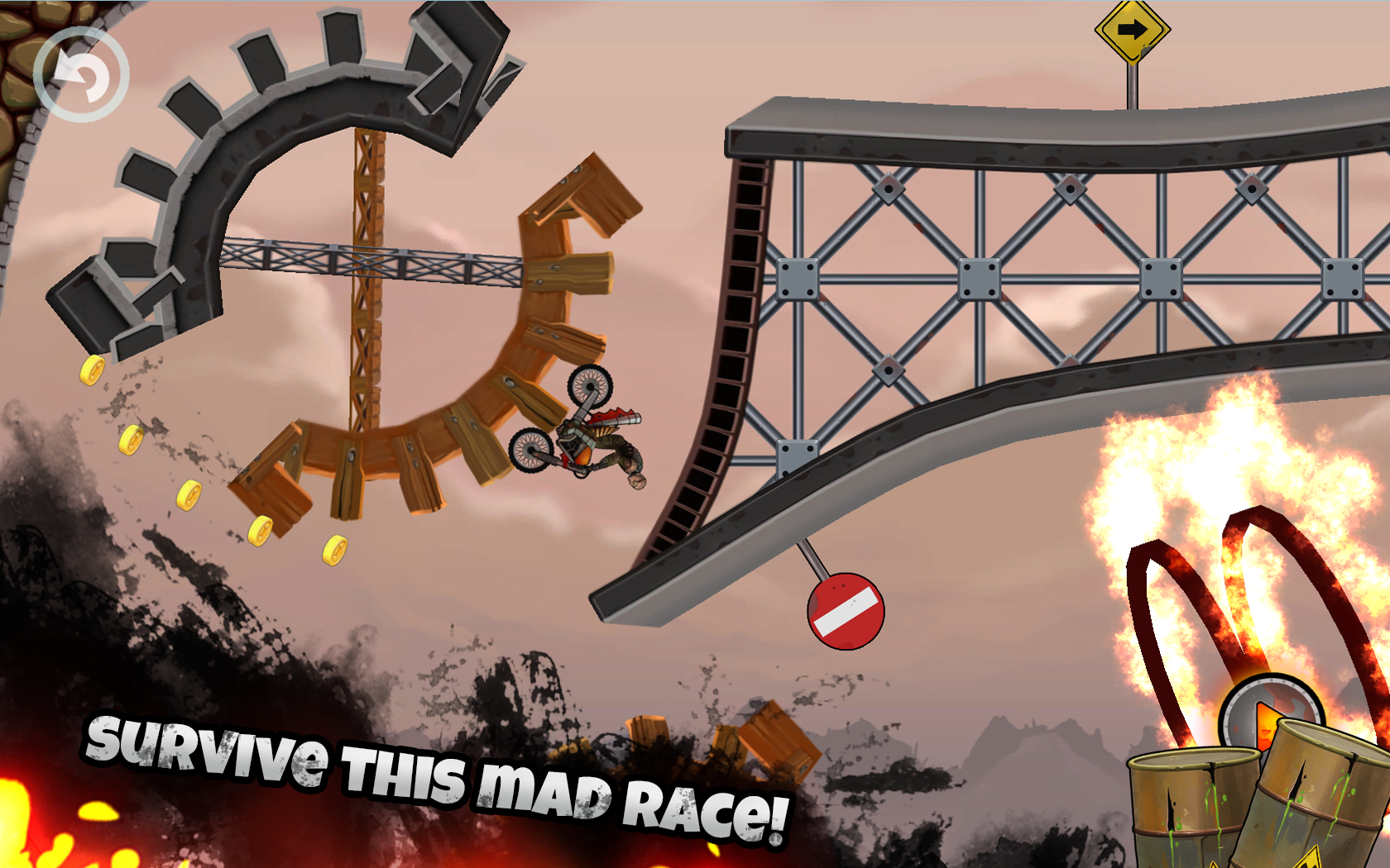 Mad Road: Apocalypse Moto Race遊戲截圖