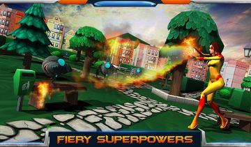 City Heroes 3D: Aliens War Game Screenshot