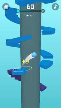 Cuplikan Layar Game 球球跳跳塔