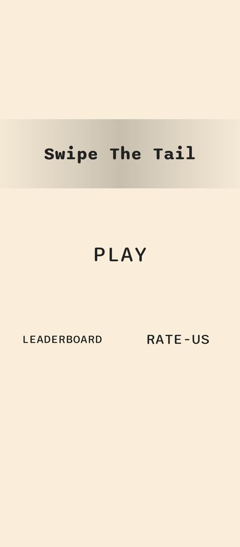 Screenshot of Swipe The Tail