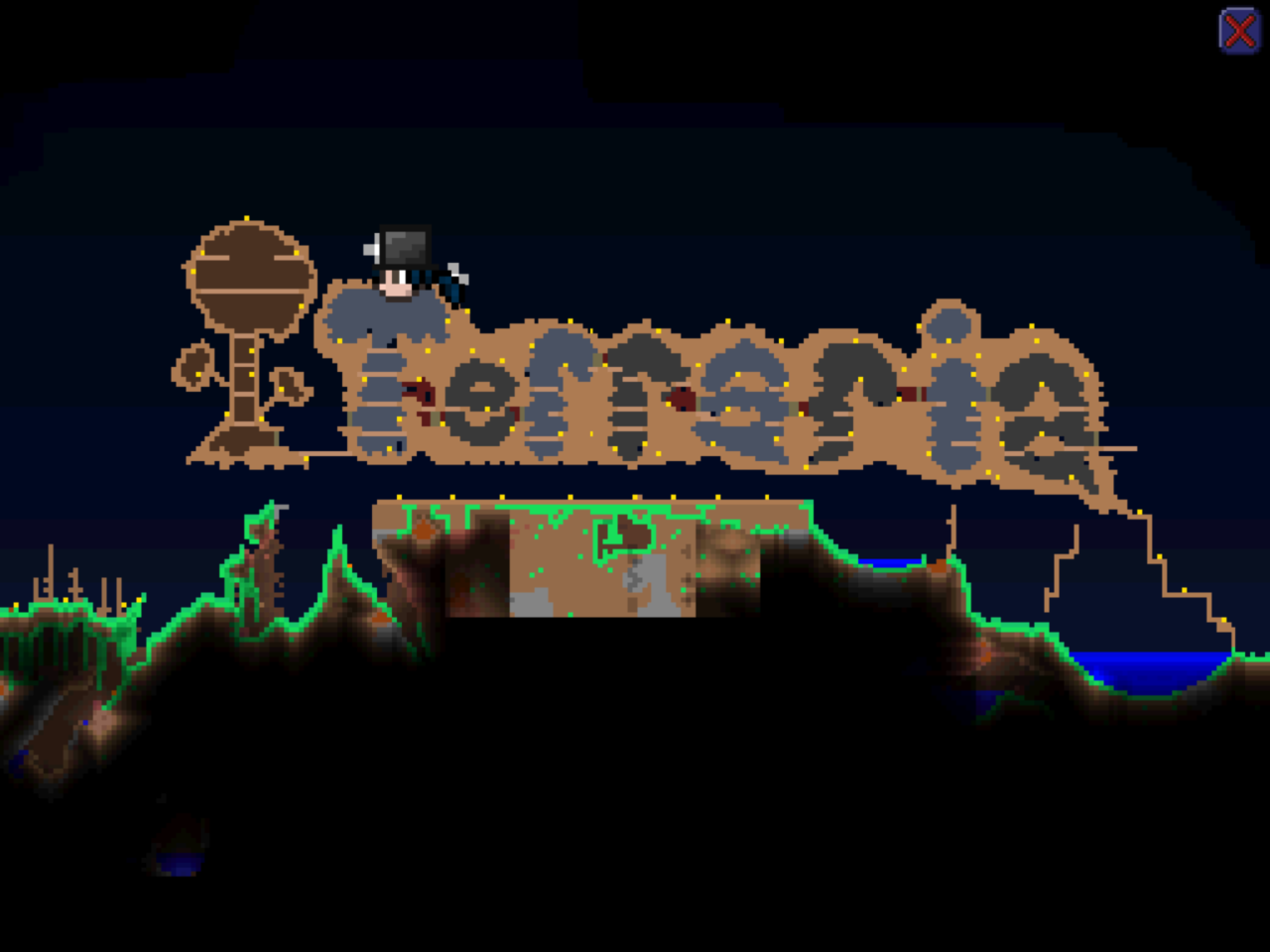 テラリア（日本語版） ภาพหน้าจอเกม