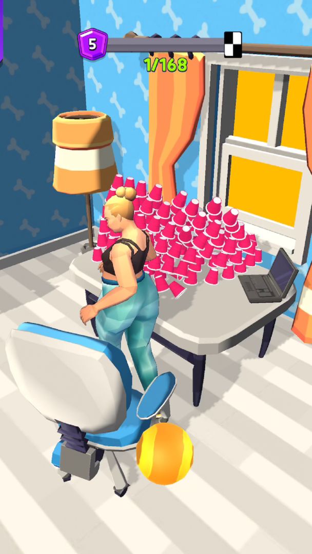 Screenshot of Knock The Cups
