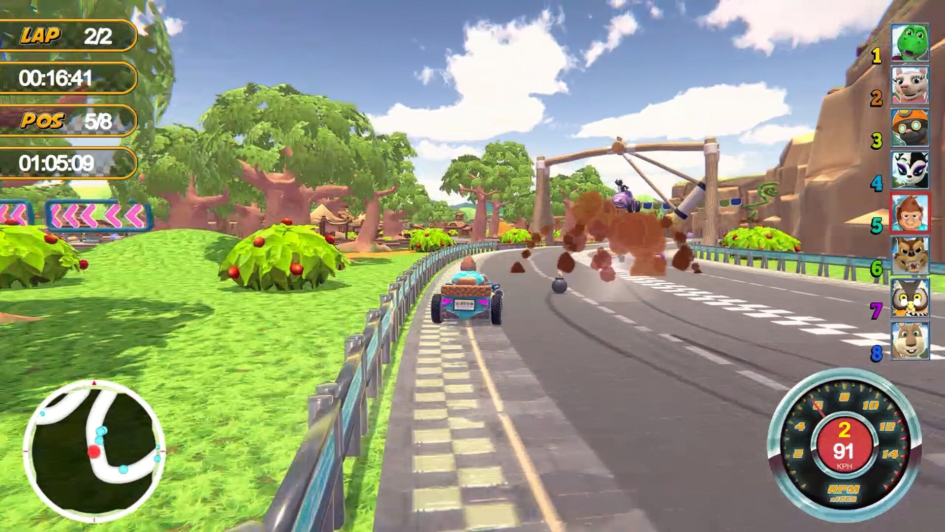 Screenshot of Animal Kart Racer 2