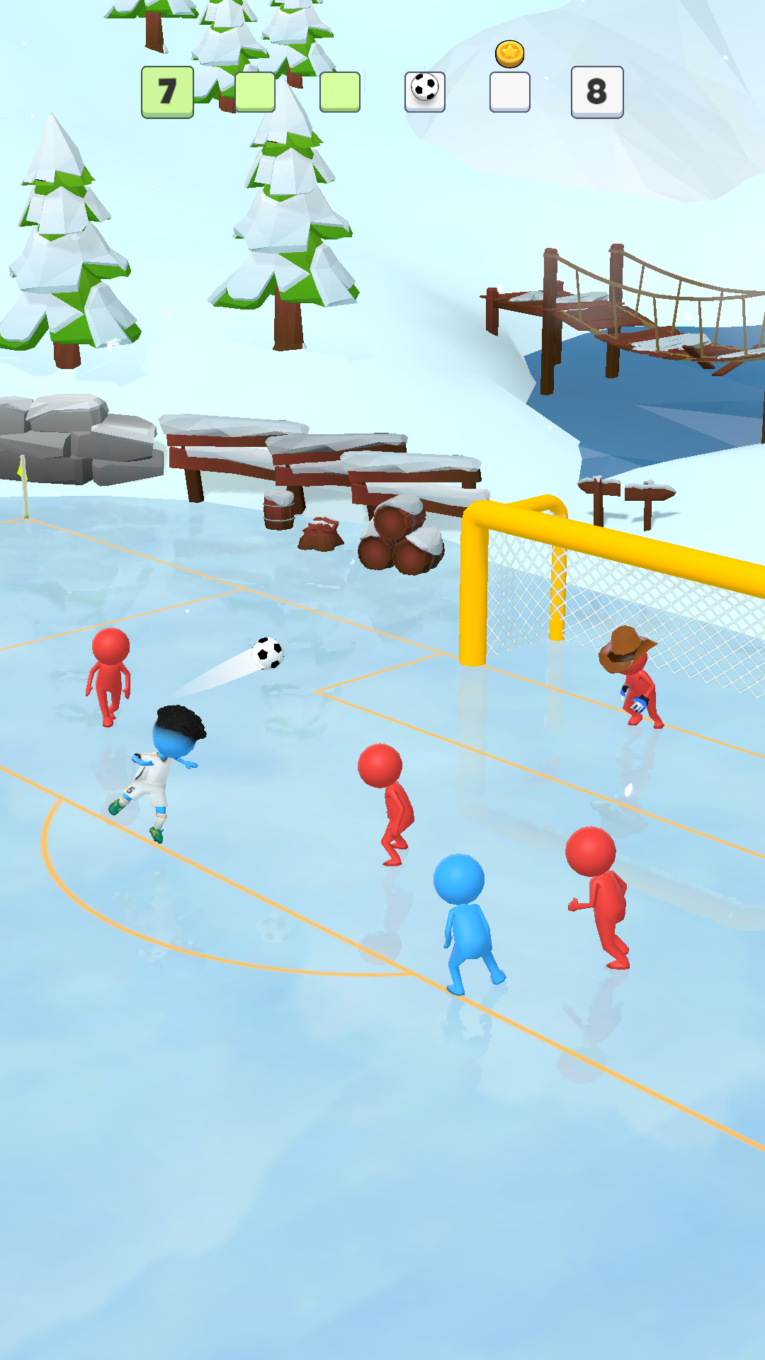 Super Goal: Fun Soccer Game Game Screenshot