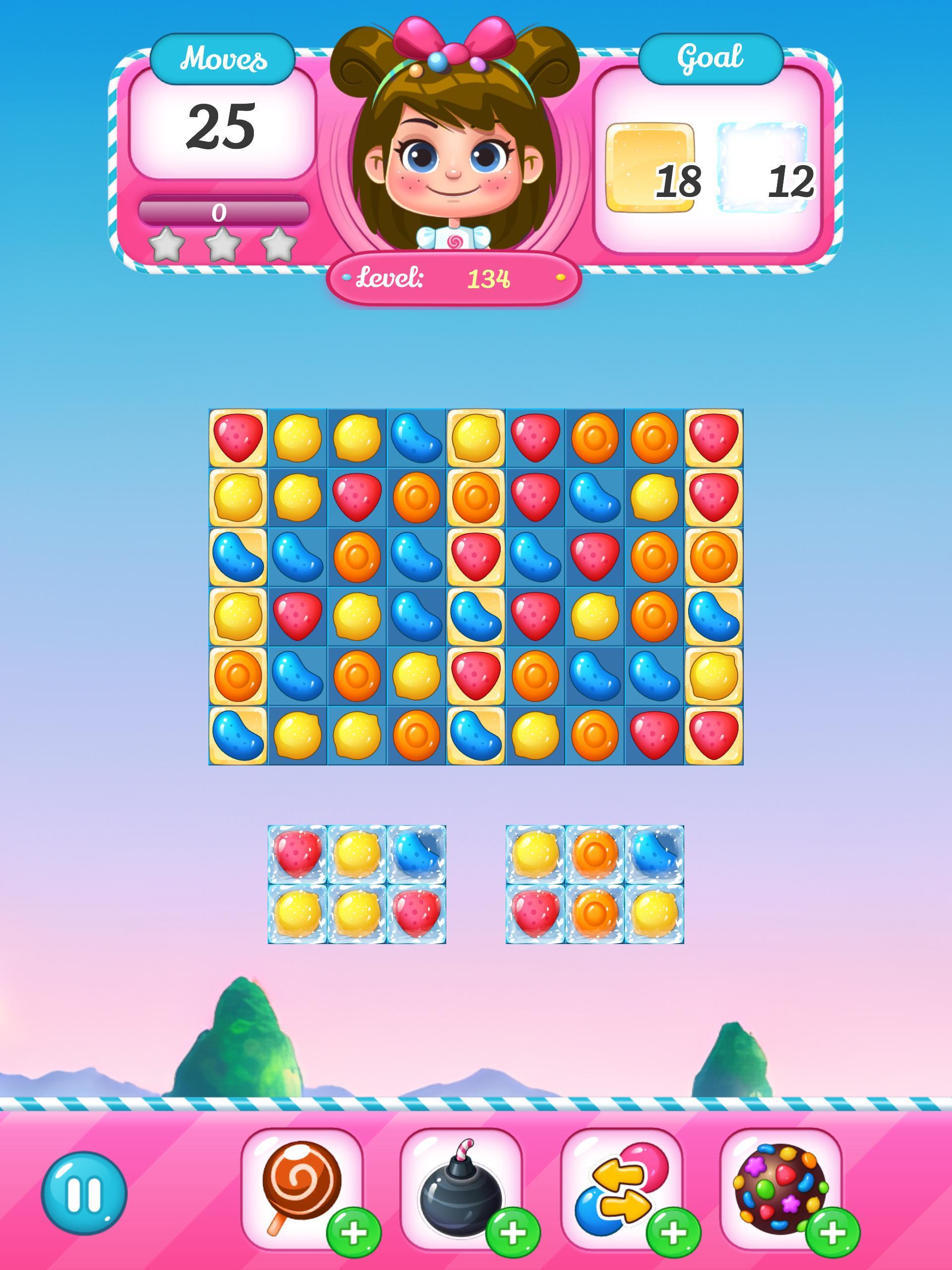 Candy Planet-Match 3 Puzzle ภาพหน้าจอเกม