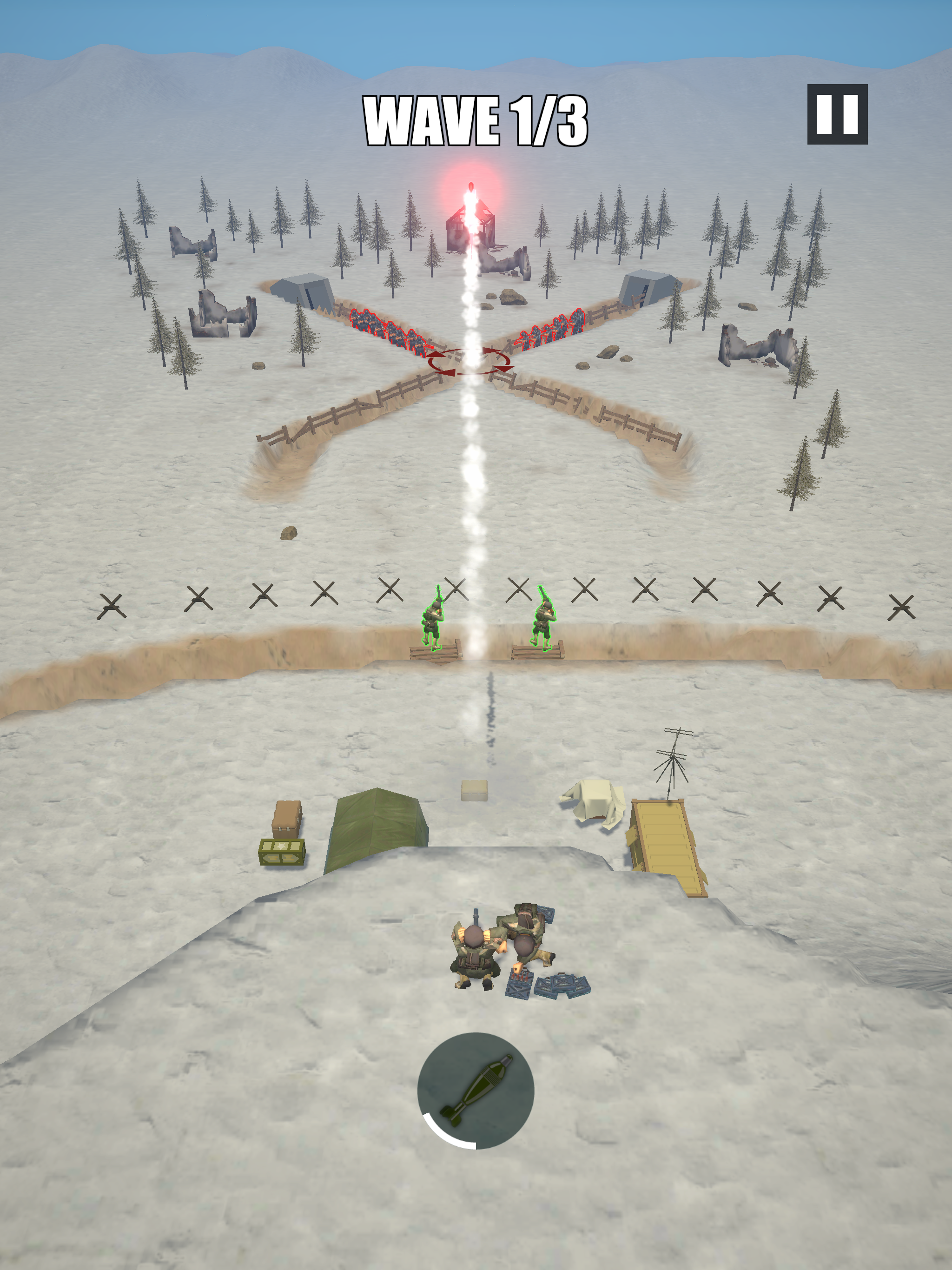 Screenshot of Mortar Defense