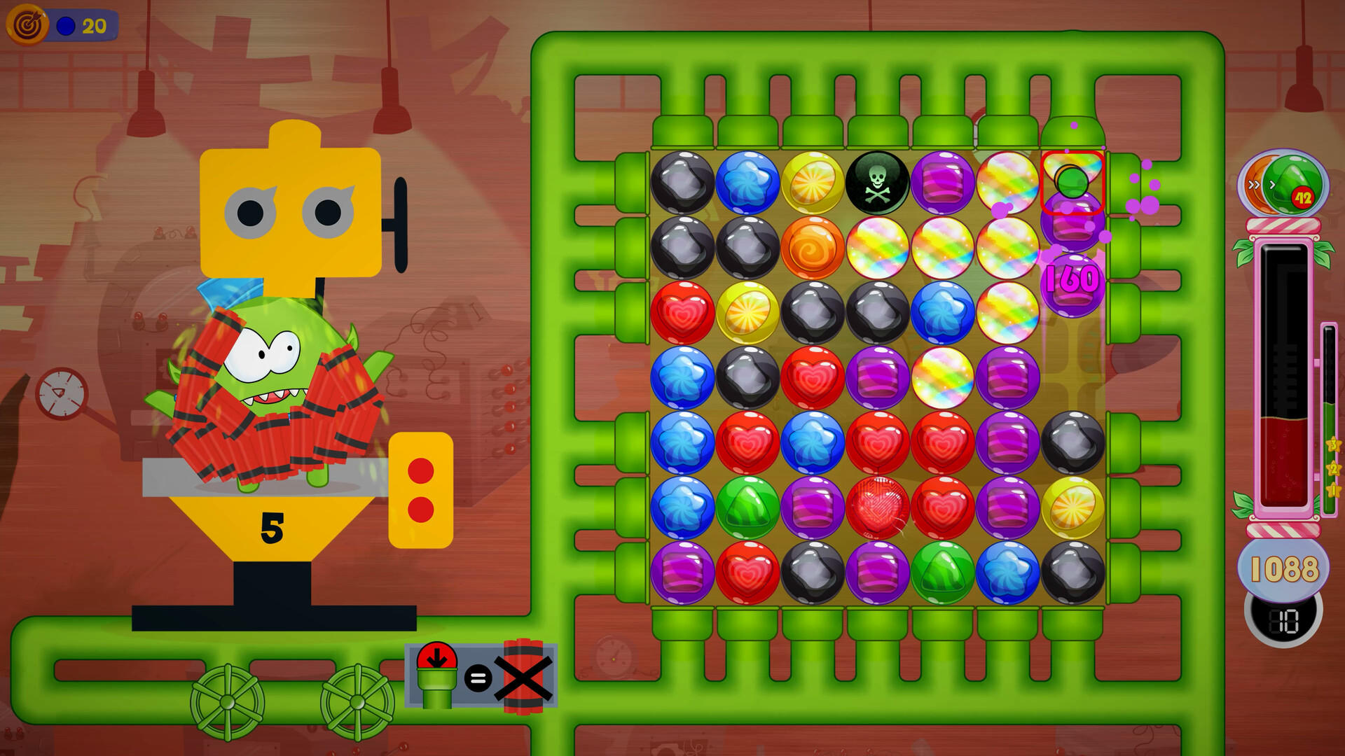 Screenshot of Paintball 3 - Candy Match Factory