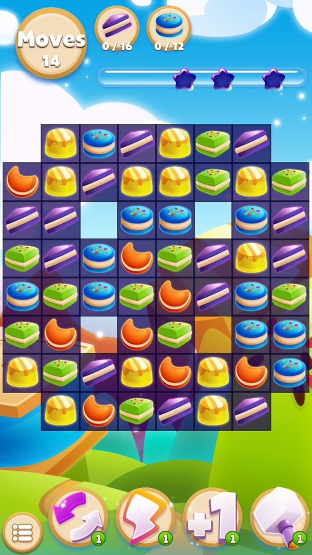 Candy Cookie Mania screenshot game