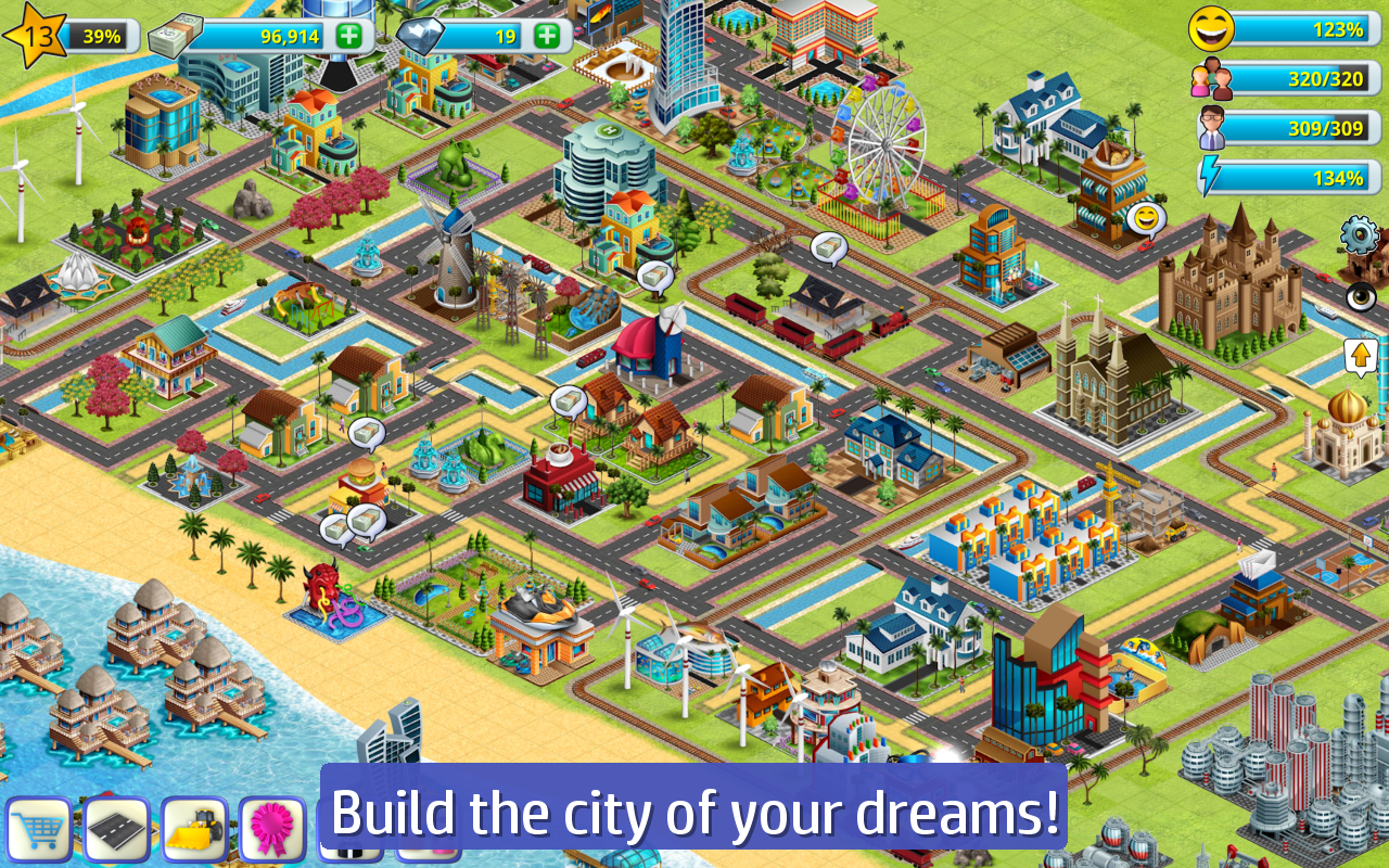 Build a Village - City Town Game Screenshot