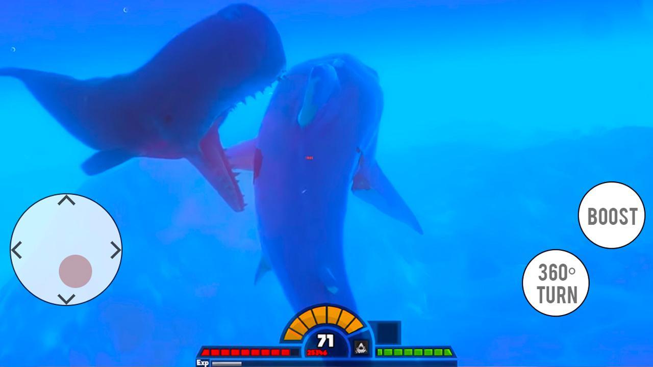 Feed Metal Shark Fish Simulator Game Screenshot