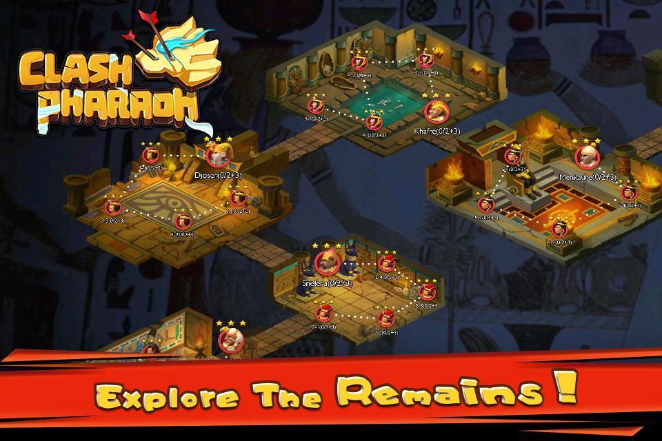 Cuplikan Layar Game Clash Pharaoh