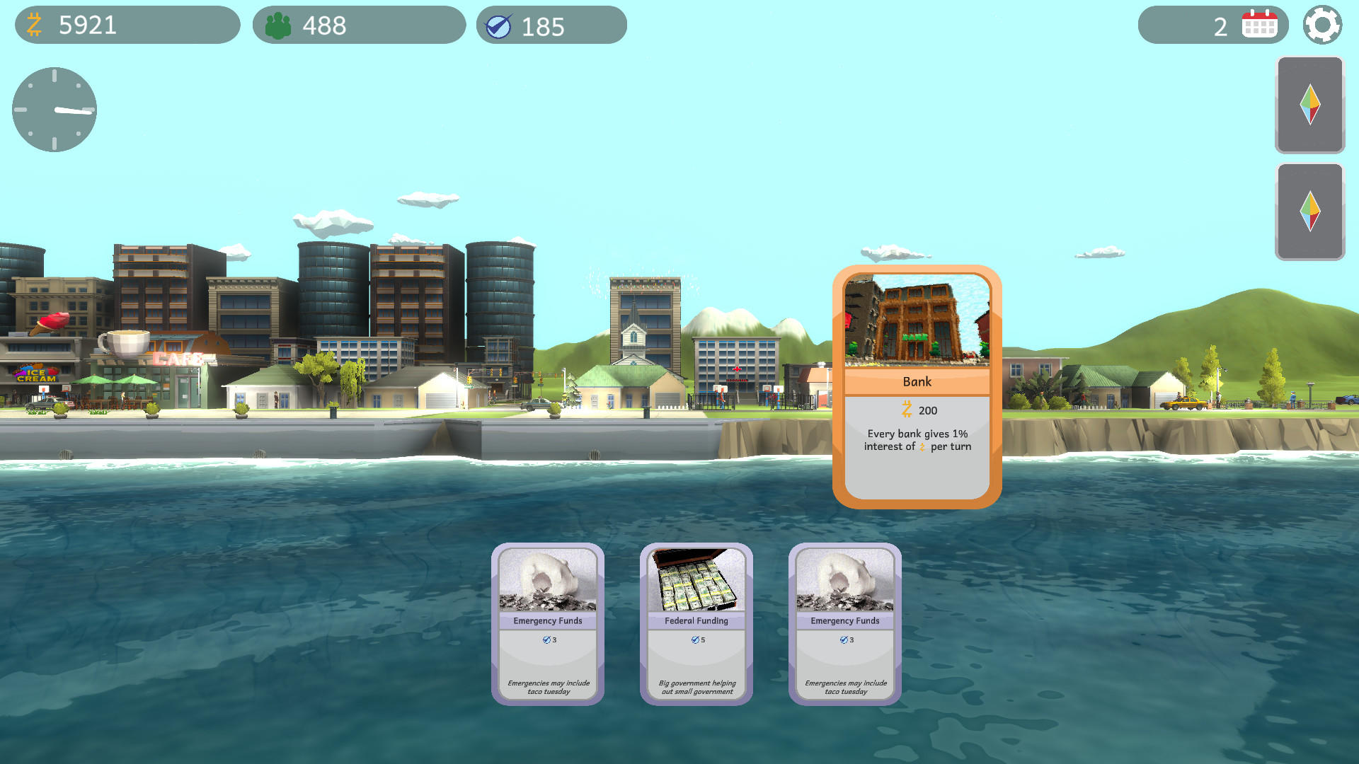 Screenshot of City of Cards
