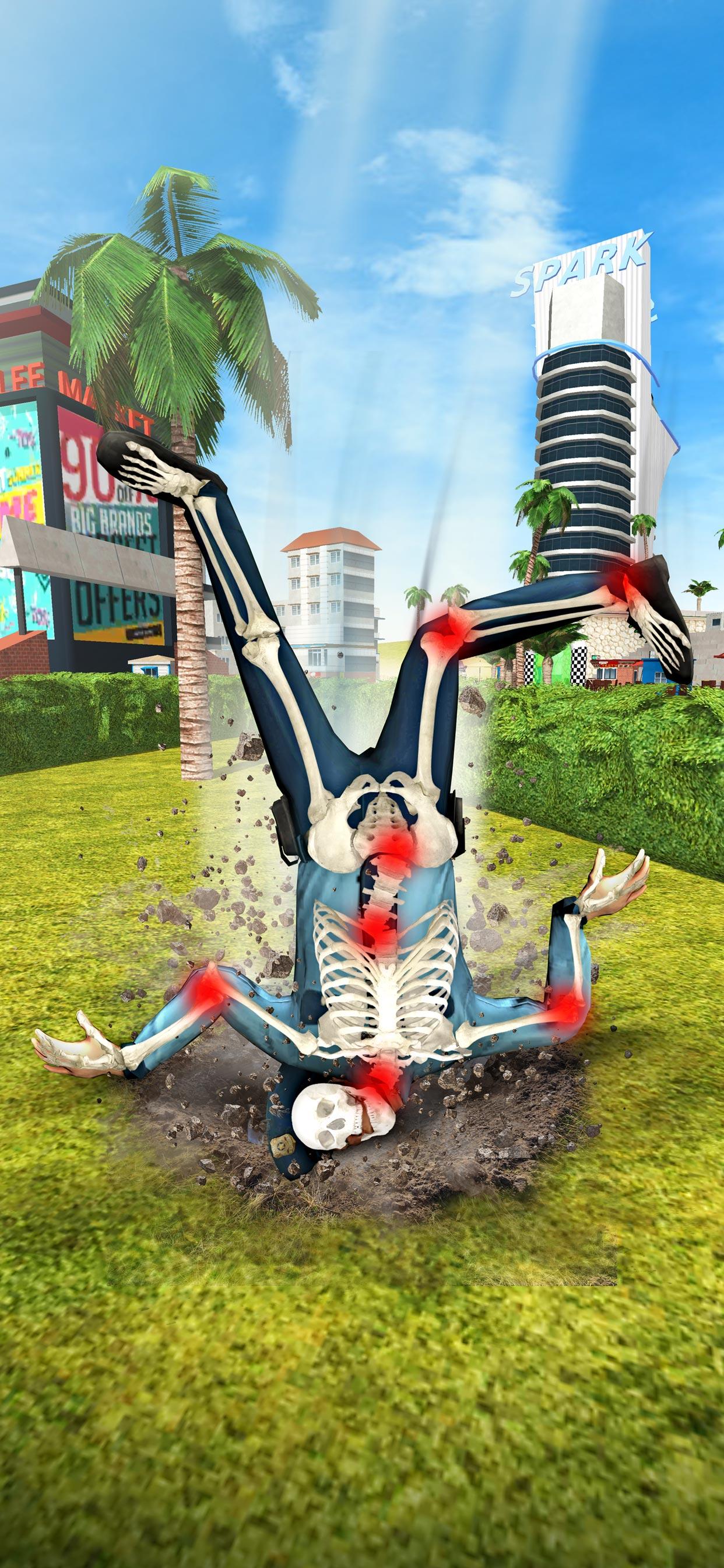 Screenshot of Falling Art Ragdoll Simulator