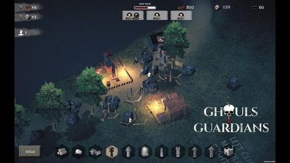 Screenshot of the video of Ghouls & Guardians