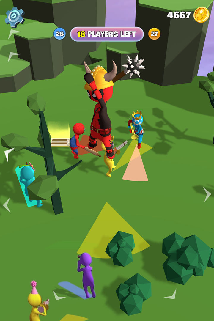 Stickman Smashers -  Clash 3D Impostor io games screenshot game